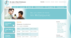 Desktop Screenshot of dr-christmann.de
