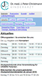 Mobile Screenshot of dr-christmann.de
